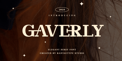 Gaverly Font Poster 1