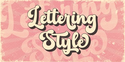 Pinky Retro Extrude Font Poster 7