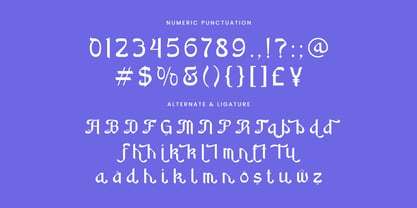 Nourotul Font Poster 7