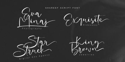 Shareef Font Poster 2