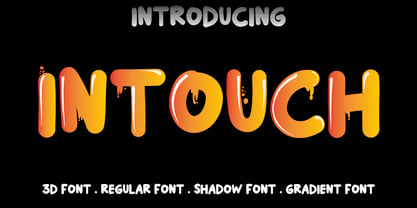 Intouch Font Poster 1