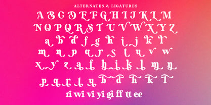 Blendas Font Poster 13