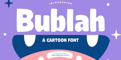 Bublah Font Poster 1