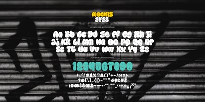 Moonie Eyes Font Poster 6