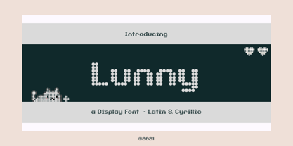 Lunny Font Poster 1