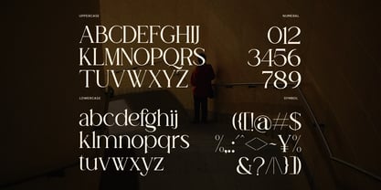 Amoun Modern Serif Font Poster 8