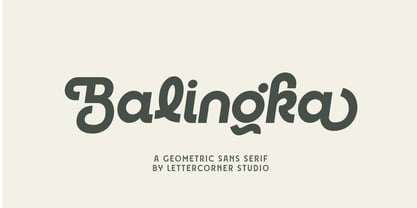 Balingka Font Poster 1