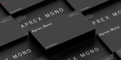 Aprex Mono Font Poster 3