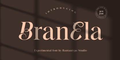 Branela Font Poster 1