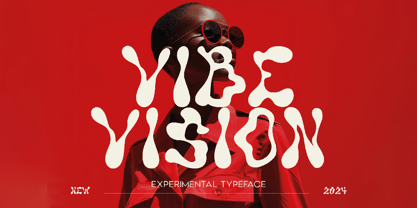 Vibe Vision Font Poster 1