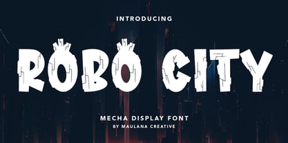 MC Robo City Fuente Póster 1