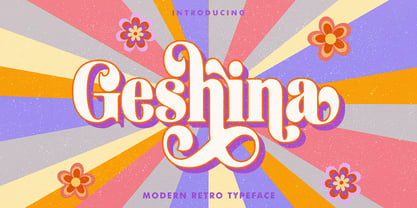 Geshina Font Poster 1