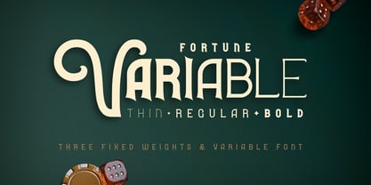Fortune Font Poster 3