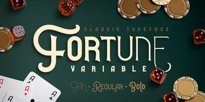 Fortune Font Poster 1