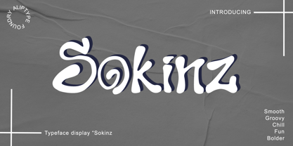 Sokinz Font Poster 1