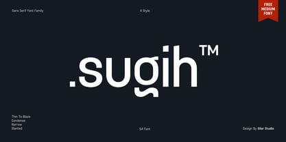 Sugih Font Poster 1