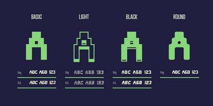 Pixial Game Font Poster 3