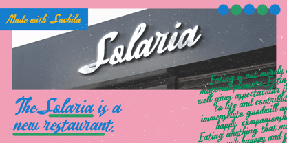 Sachila Font Poster 7