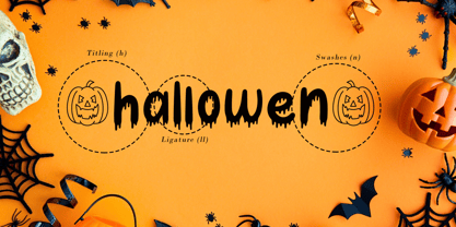 Halloween Park Font Poster 7