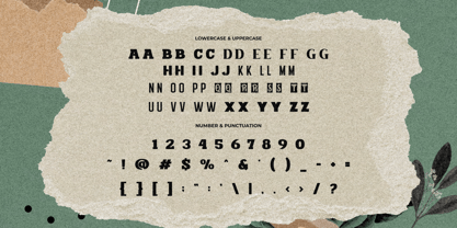 Crafter Pieces Font Poster 11