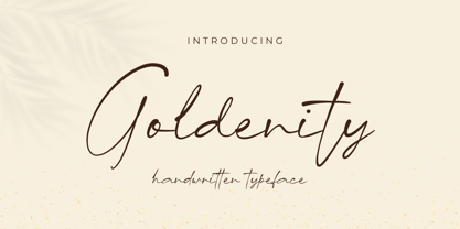 Goldenity Fuente Póster 1