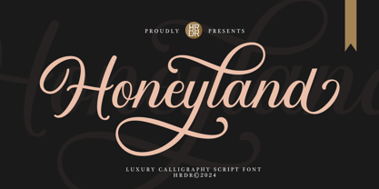 Honeyland Font Poster 1