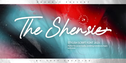 The Shensie Font Poster 1