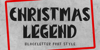 Christmas Legend Font Poster 1