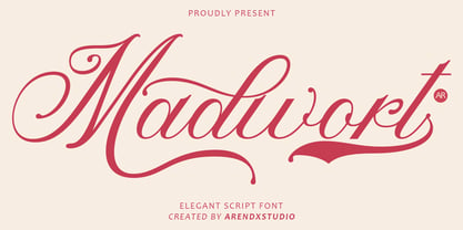 Madwort Font Poster 1