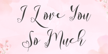 Heart Mother Font Poster 3