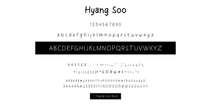 Hyang Soo Font Poster 10