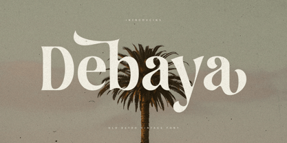 Debaya Font Poster 1