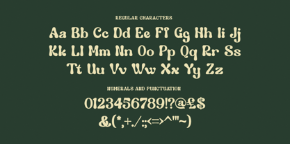 Rosehip Font Poster 9