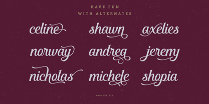 Wiskey Portlande Font Poster 2