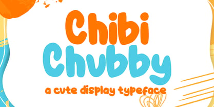 Chibi Chubby Font Poster 1