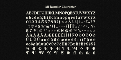 Nordhin Font Poster 8