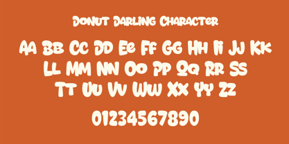 Donut Darling Font Poster 10