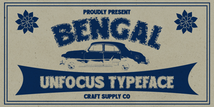 Bengal Unfocus Fuente Póster 1