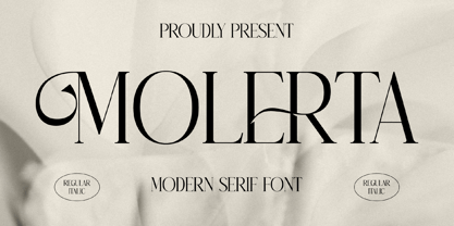 Molerta Font Poster 1