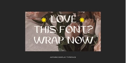 Astarie Font Poster 10