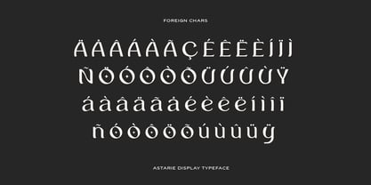 Astarie Font Poster 12