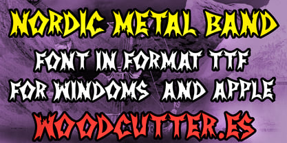 Nordic Metal Band Font | Webfont & Desktop | MyFonts