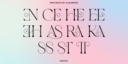 Bracesso Font Poster 10