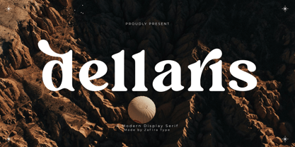 Dellaris Font Poster 1