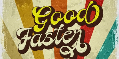 Good Faster Font Poster 1