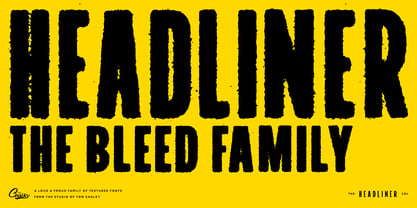 TC Headliner Bleed Font Poster 1