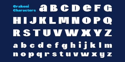 Erakoni Font Poster 3