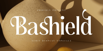 Bashield Font Poster 1