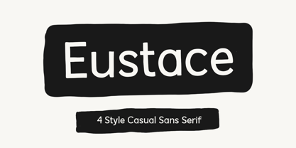 Eustace Font Poster 1