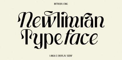 Newlimran Font Poster 1